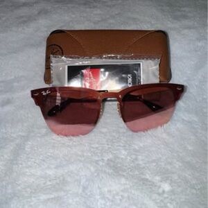 Ray-Ban pink sunglasses